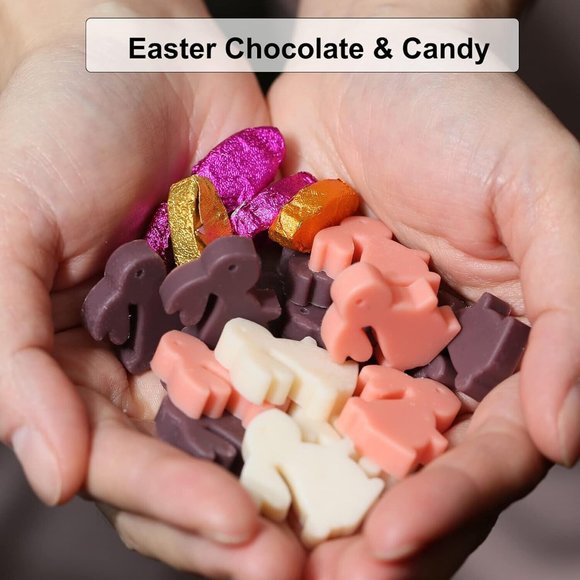 Bunny Rabbit Silicone Molds for Candy Gummies Chocolate Easter Small Dog Treats - Picture 5 of 11